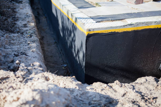 Residential Waterproofing installation at a Cambridge City, IN home by SJ Waterproofing Pros